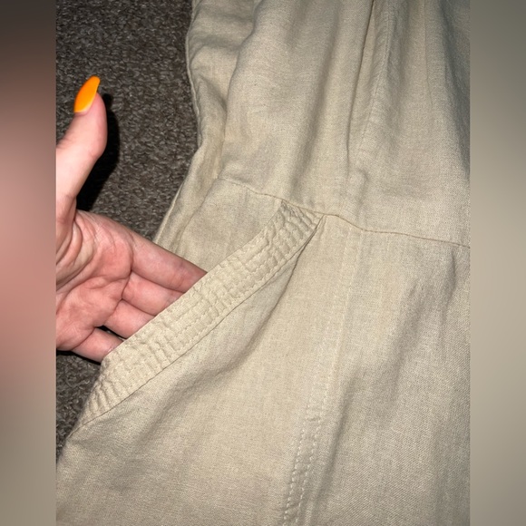 Old Navy Linen-Blend Painters Jumper - Picture 2 of 5